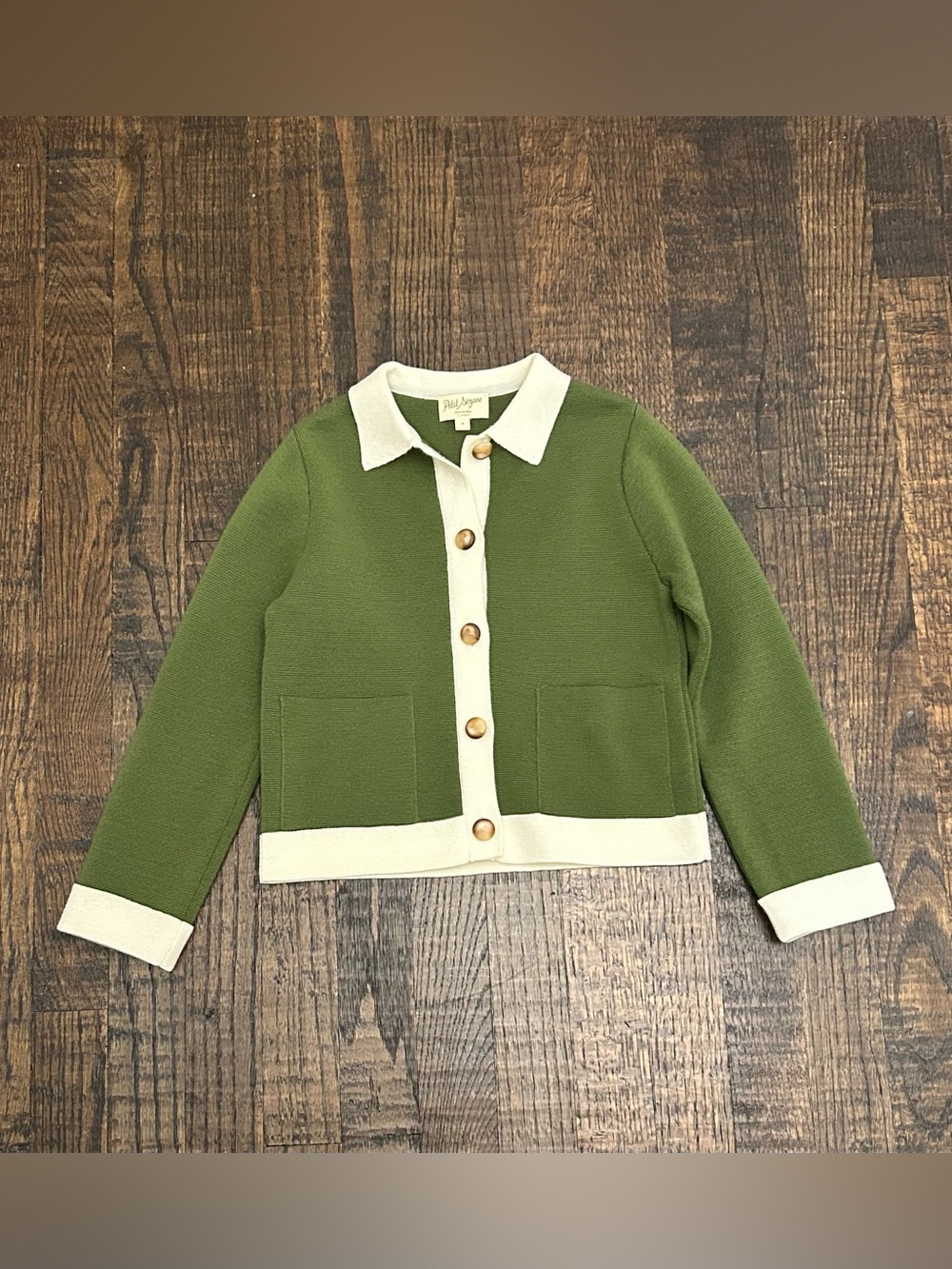 Petit Sézane Merino Wool Betty Cardigan size 6